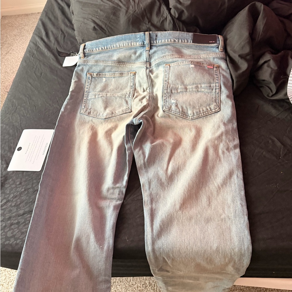 Amiri Men's Light Blue Jeans
